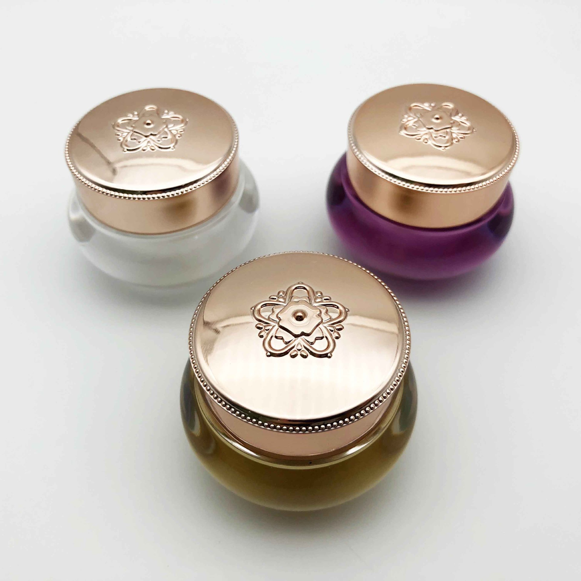 Luxury Colorful 5ml 10ml Cosmetic Empty Acrylic Cream Jar