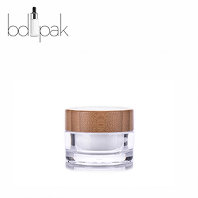 Luxury Cosmetic 50 Ml Glass Cream Jar