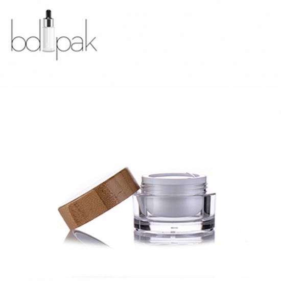 Luxury Cosmetic 50 Ml Glass Cream Jar