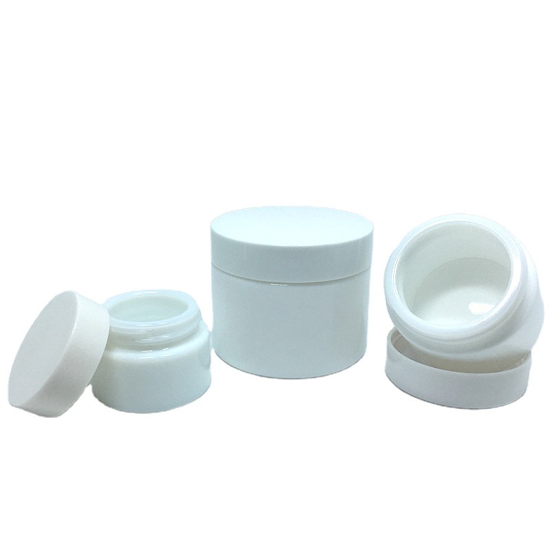 Luxury Cosmetic Ceramic White Cream Jar Empty Jars For Lotions And Creams Face Cream Cosmetic Container