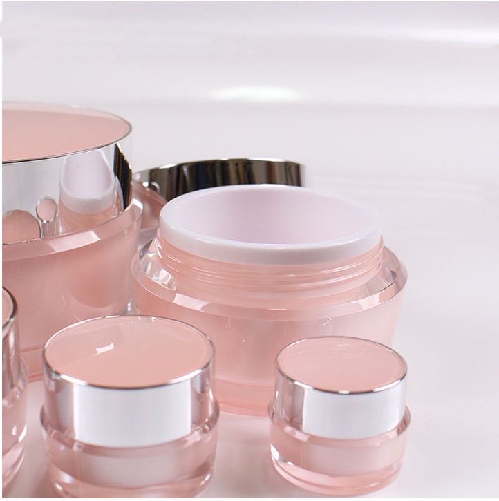 Luxury Cosmetic Containers 2g 5g 15g 50g 100g Acrylic Plastic Cream Jar