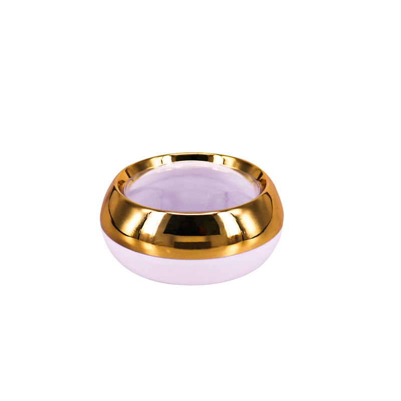 Luxury Cosmetic Cream Jar With Acrylic Cap Empty Lipgloss Capsule Container Pill Bottle Holder Container Keychain Flashlight