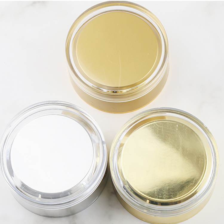 Luxury Cosmetic Face Cream Glass Jars 20ml 30ml 50ml 100ml 120ml Fancy Glass Cream Jar