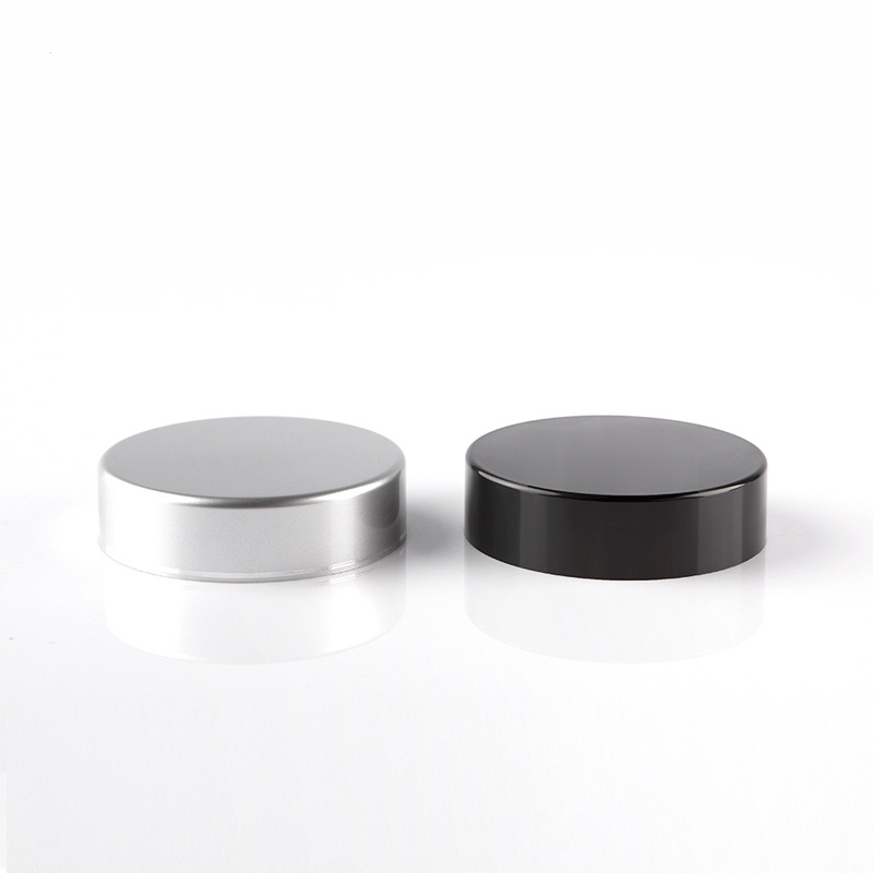 Luxury Cosmetic Jar 5g 10g 20g 30g 50g Matte Black Glass Cosmetic Jar for Cream