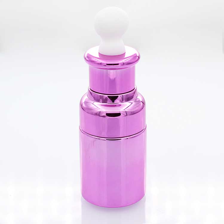 Luxury Cosmetic Packaging 100ml Gourd Shape Serum Glass Dropper Oil Bottels