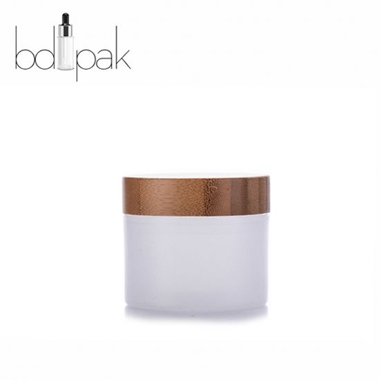 Luxury Cosmetic Packaging 10g 30g 50g 100g Bamboo Wooden Cream Jar With PP Inner