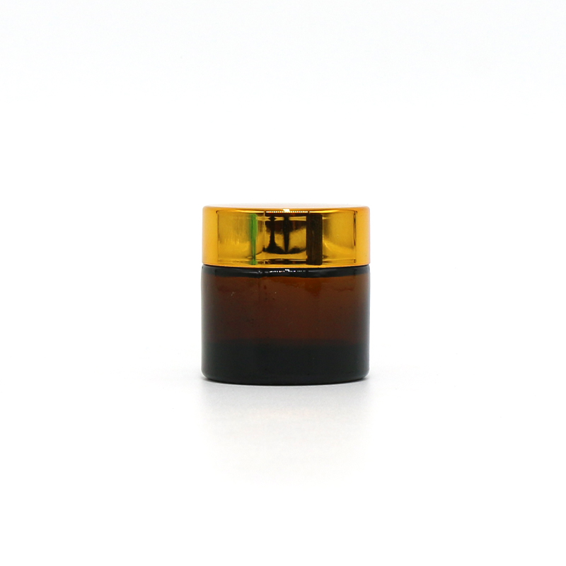 Luxury Cosmetic Packaging 30ml 2oz Glass Jar 15ml 30ml 50ml 60ml 125ml Green Frosted Glass Bottles Glass Jars