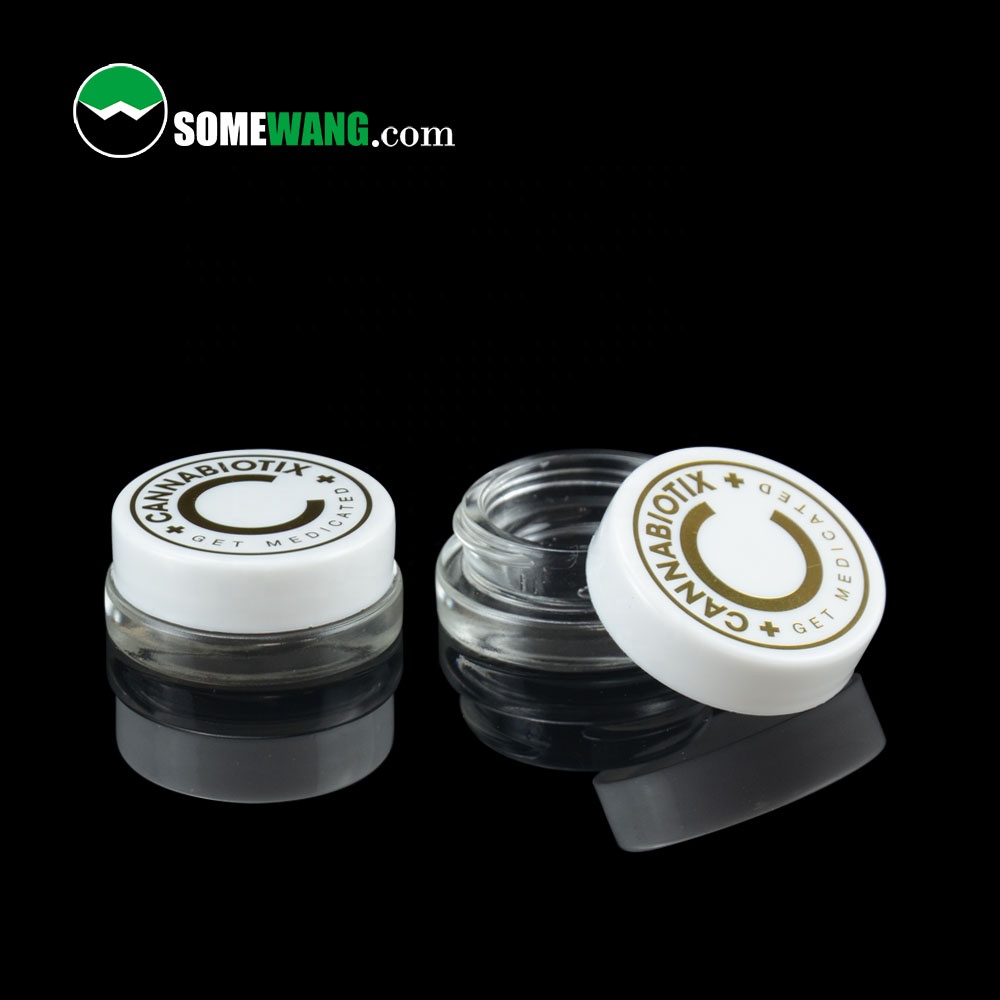 Luxury Cosmetic Packaging 5g 7g 9g Eye Cream Glass Jar With Lid