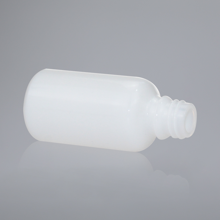 Luxury Cosmetic Packaging Container White Porcelain Essential Oil Glass Dropper Bottle 5ml 10ml 15ml 20ml 30ml 50ml