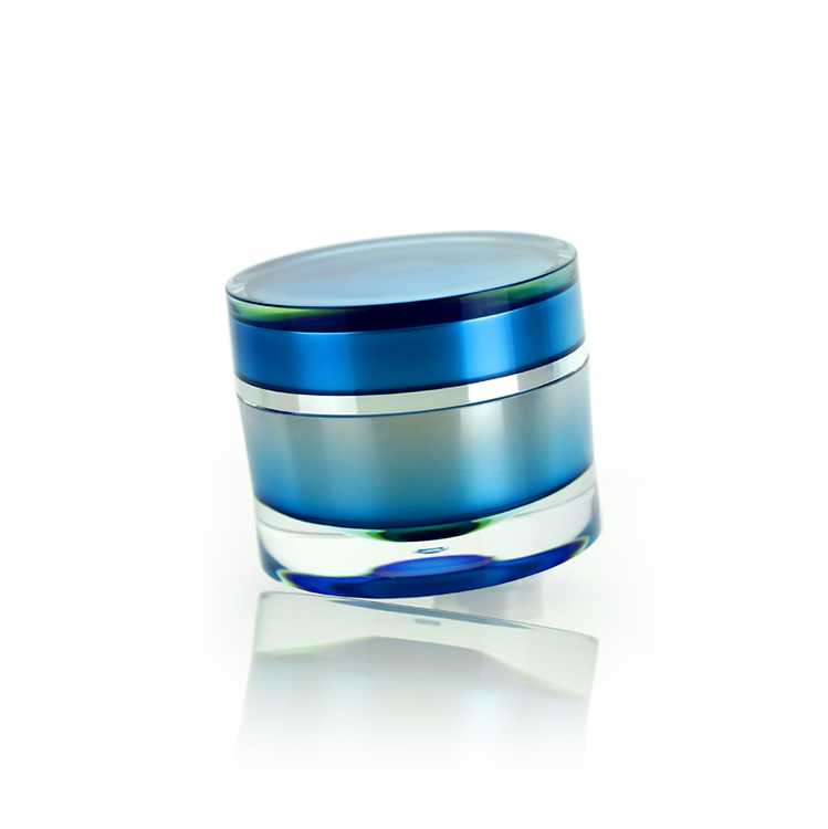 Luxury Cosmetic Packaging Double Wall Acrylic Cosmetic Cream Jar for face skincare and hair care WV 5/15/30/50/100g