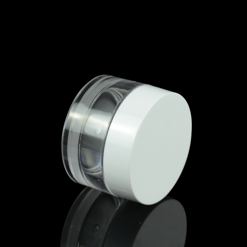 Luxury Cosmetic Packaging Empty Clear Cosmetic Cream Jars Glass