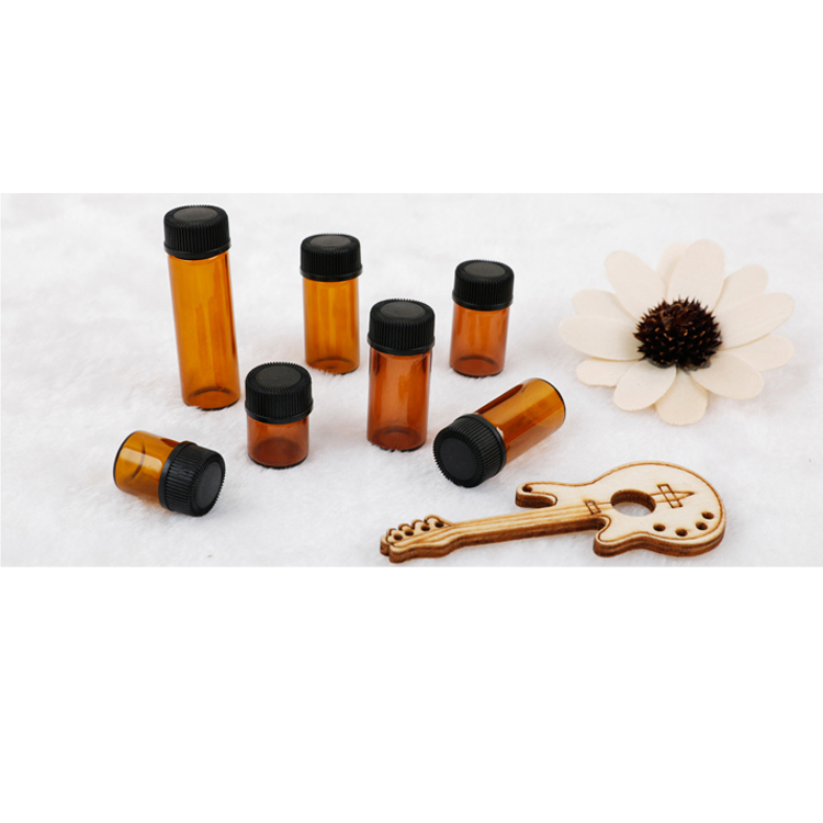 Luxury Cosmetic Packaging High Quality 100Ml Square Amber Glass Essential Oil 1Ml Squeeze Bottle