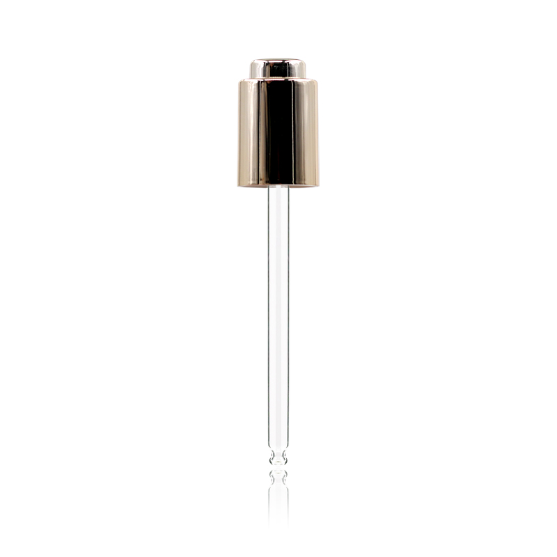 Luxury Cosmetic oil 30ml glass bottle with press pump
