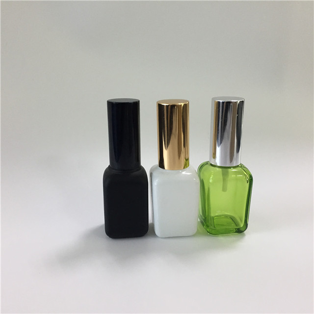Luxury Cosmetic packing Press 60ml Clear Black frosted 30ml pump glass bottle for emulsion lotion