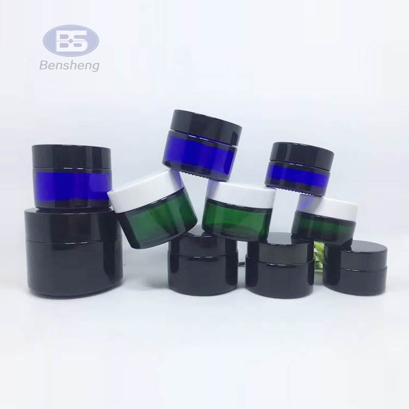 Luxury Cosmetics Packaging Straight Round 30ml Glass Foundation Bottle with Beauty Pump