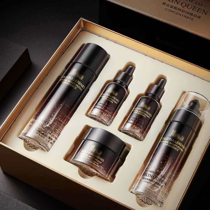 Luxury Cosmetics Packaging Straight Round 30ml Glass Foundation Bottle with Beauty Pump
