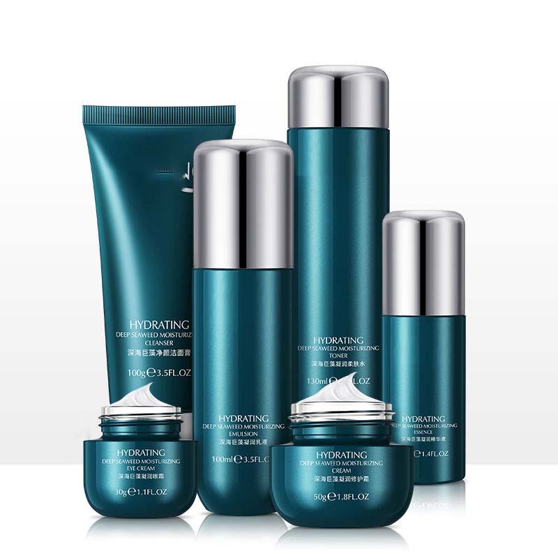 Luxury Cosmetics Packaging Straight Round 30ml Glass Foundation Bottle with Beauty Pump