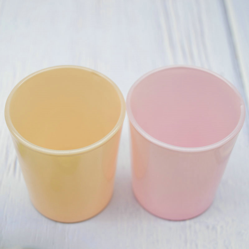 Luxury Custom Empty Multi Color Candle Jar 100ml Glass Jar Use For Thanksgiving Anniversaries