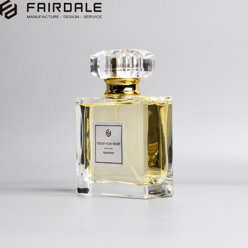 Luxury Custom Spray Pump 50ml Perfume Glass Bottle Top Brands Glass Perfume Bottles Perfume Bottle