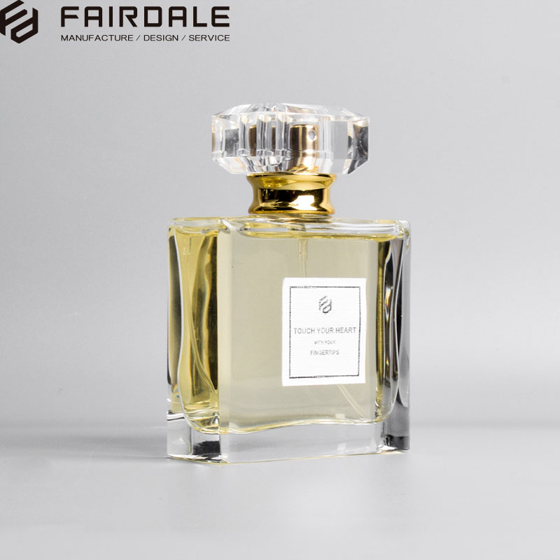 Luxury Custom Spray Pump 50ml Perfume Glass Bottle Top Brands Glass Perfume Bottles Perfume Bottle