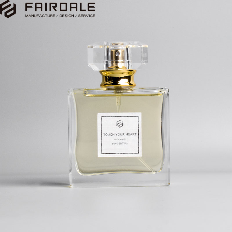 Luxury Custom Spray Pump 50ml Perfume Glass Bottle Top Brands Glass Perfume Bottles Perfume Bottle