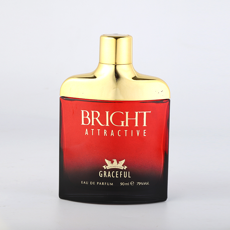 Luxury Customized Empty Glass Perfume Pump Sprayer Bottle 100Ml