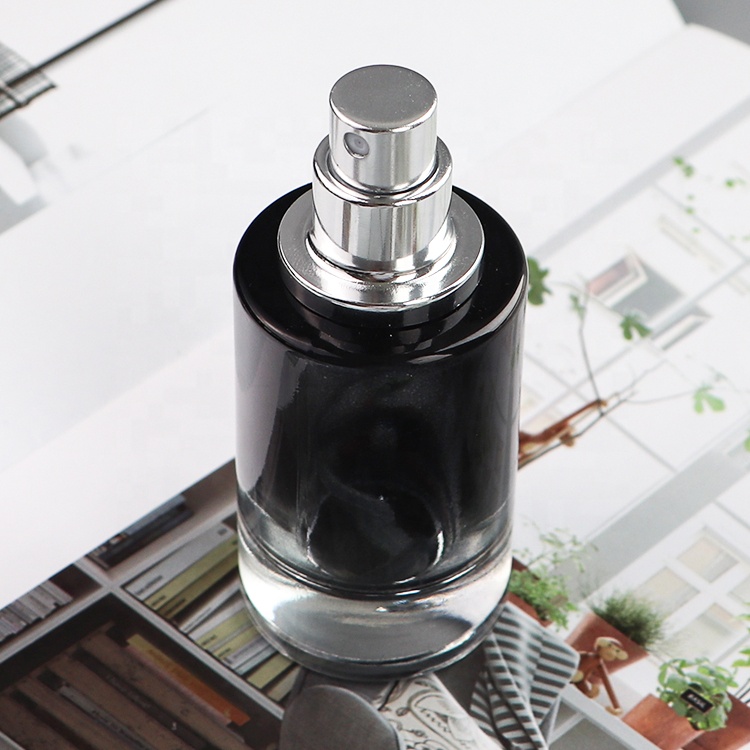 Luxury Cylinder Empty Glass 30ml Perfume Refillable Spray Bottle