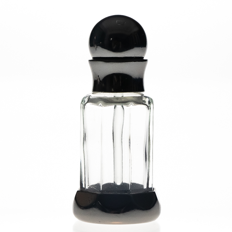 Luxury Design 10ml 6ml 3ml Hexagonal Shaped Clear Mini Glass Empty Perfume Bottle for Sale