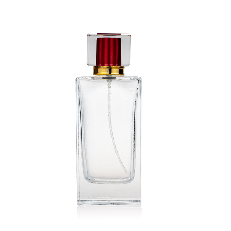 Luxury Design Small Empty Perfume Bottle Spray 30ml 50ml 100ml Glass Bottle Clear Perfume Bottle