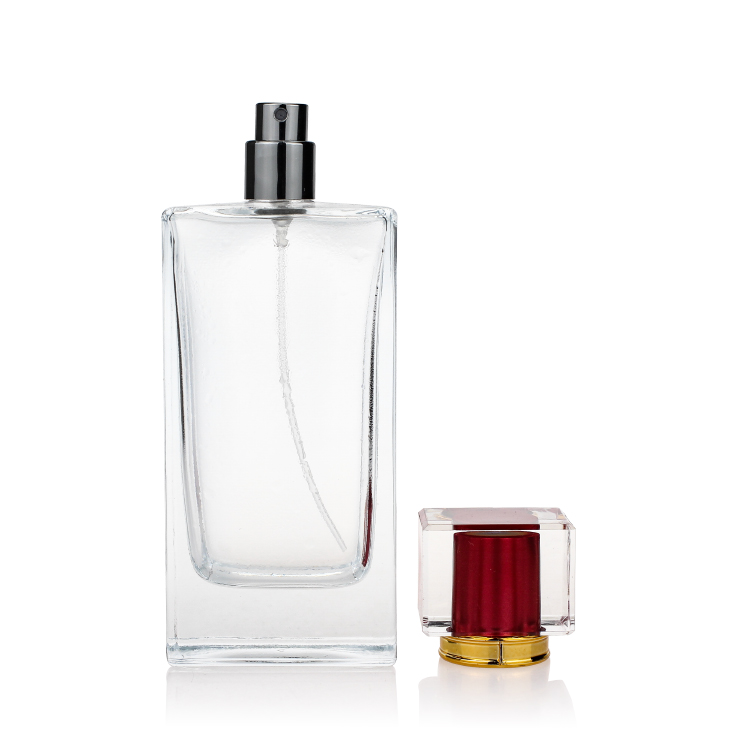 Luxury Design Small Empty Perfume Bottle Spray 30ml 50ml 100ml Glass Bottle Clear Perfume Bottle