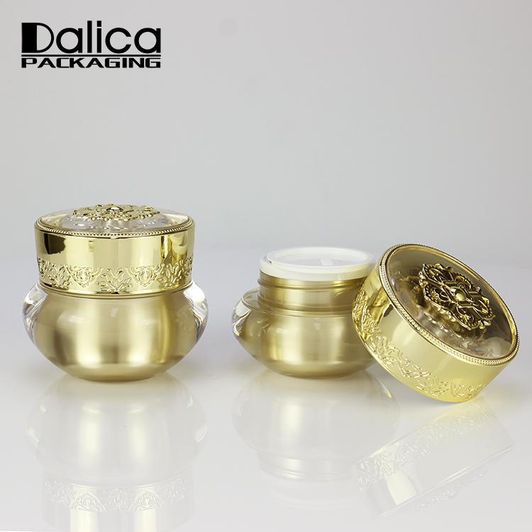 Luxury Double Wall 30g/50g/100g/120g Cosmetic Acrylic Jar