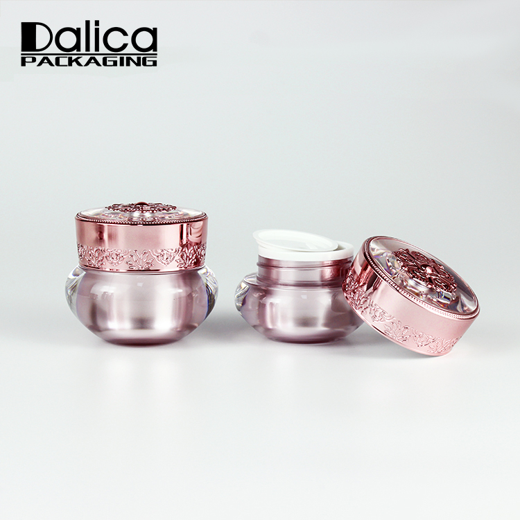 Luxury Double Wall 30g/50g/100g/120g Cosmetic Acrylic Jar