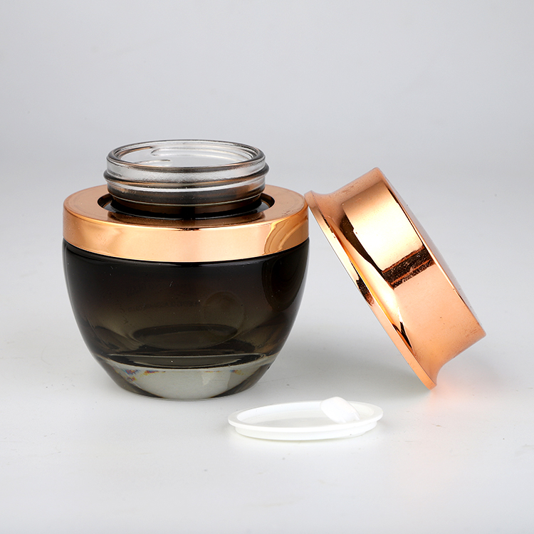 Luxury Eco Friendly 30g 50g Empty Glass Cream Jar