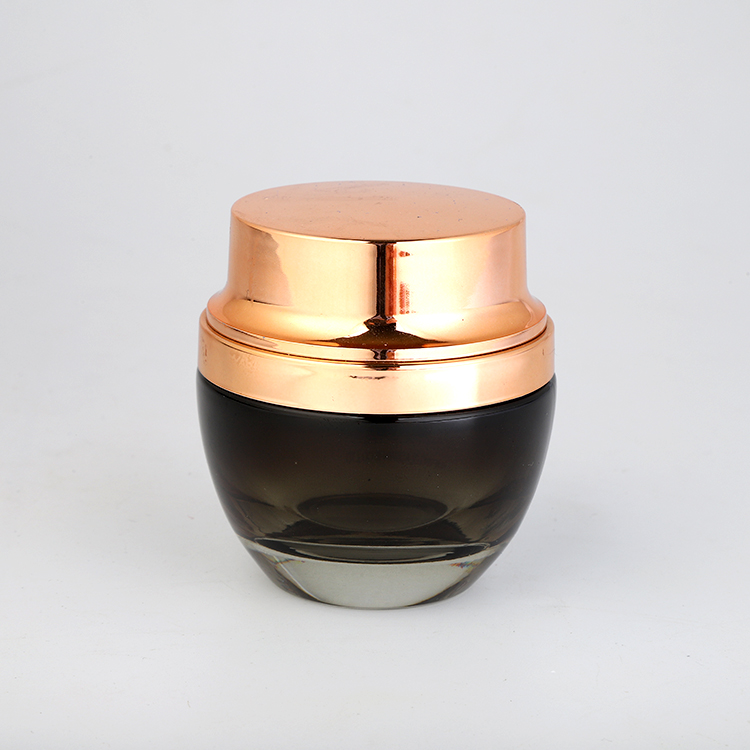 Luxury Eco Friendly 30g 50g Empty Glass Cream Jar
