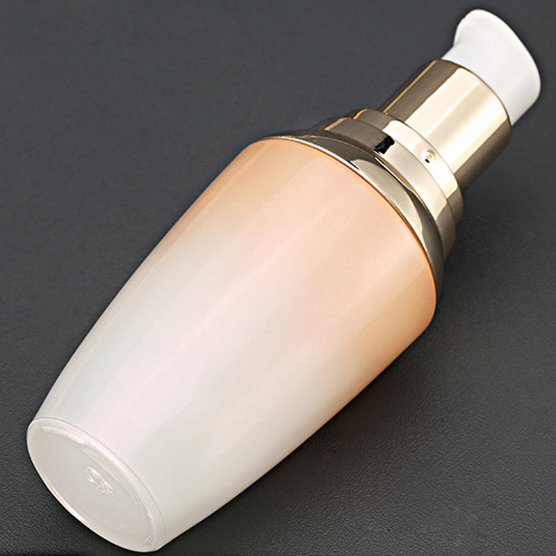 Luxury Elegant Look Cosmetic packaging glass pump cosmetic lotion bottle jar