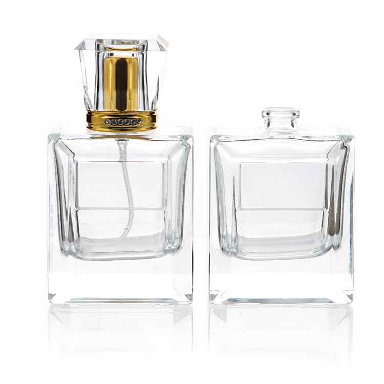 Luxury Empty 50ml Glass Fancy Diamond Perfume Bottles Spray