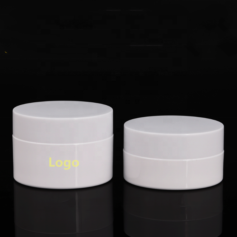 Luxury Empty Custom color Cosmetic Packaging Plastic Cream 1 oz containers with lids