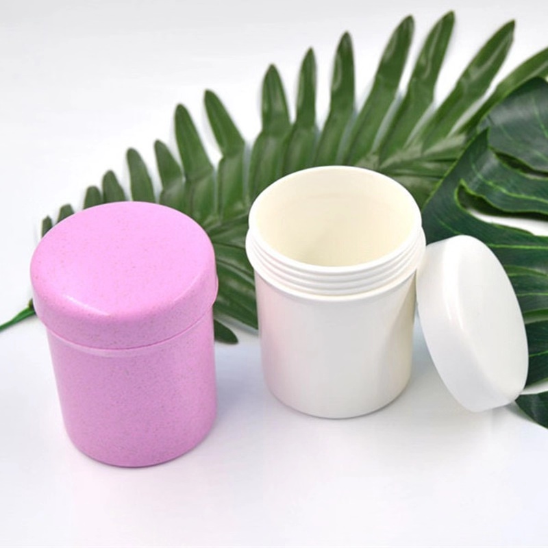 Luxury Empty OEM Cosmetic Containers 250ml 8oz  Biodegradable Cosmetic Packaging Plastic Cream Jar
