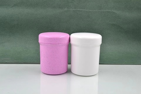 Luxury Empty OEM Cosmetic Containers 250ml 8oz Biodegradable Cosmetic Packaging Plastic Cream Jar