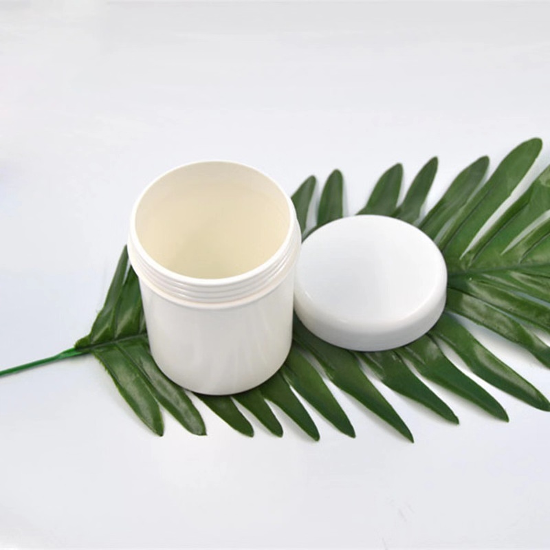Luxury Empty OEM Cosmetic Containers 250ml 8oz Biodegradable Cosmetic Packaging Plastic Cream Jar