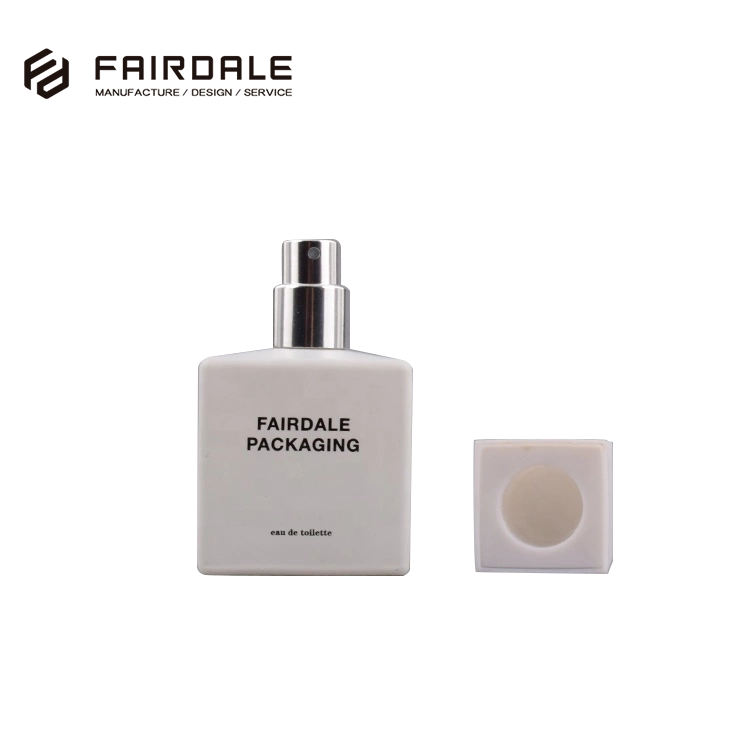 Luxury Empty Rectangular Perfume Glass Bottles 50ml Glass Perfume Bottle