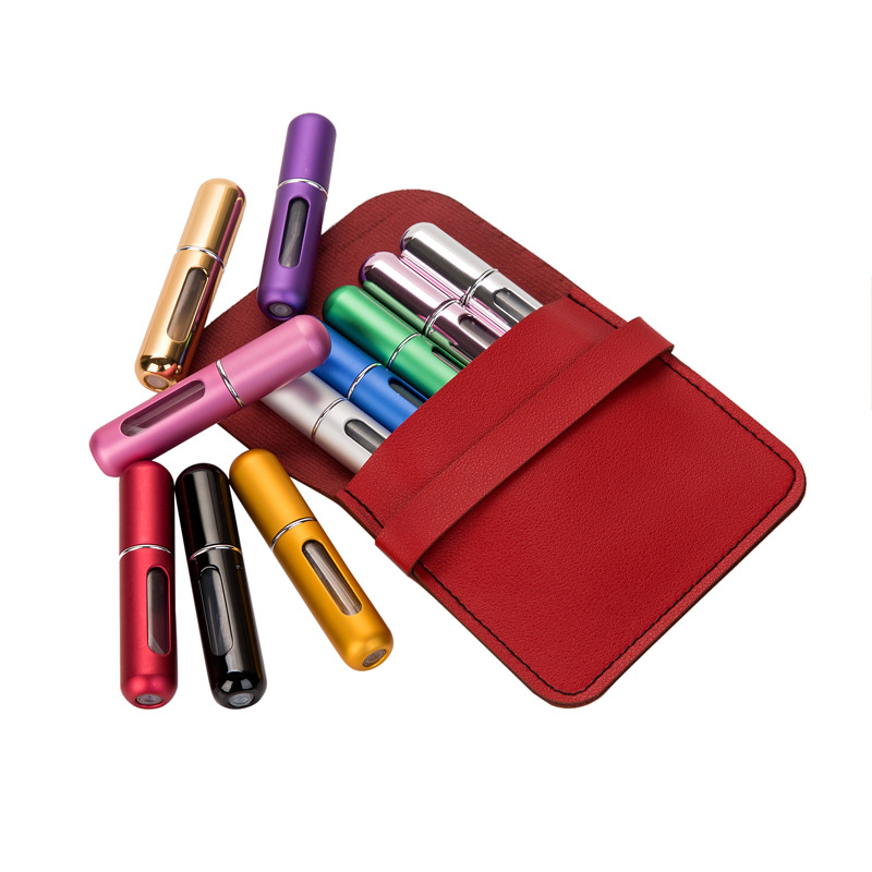 Luxury Empty Refillable 5 Ml Mini Refill Pump Spray Atomizer 5ml Aluminum Perfume Bottle