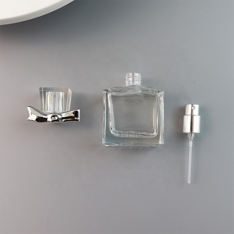 Luxury Flower Custom Logo Perfume Glass Bottle 30ml Fragrance For Women