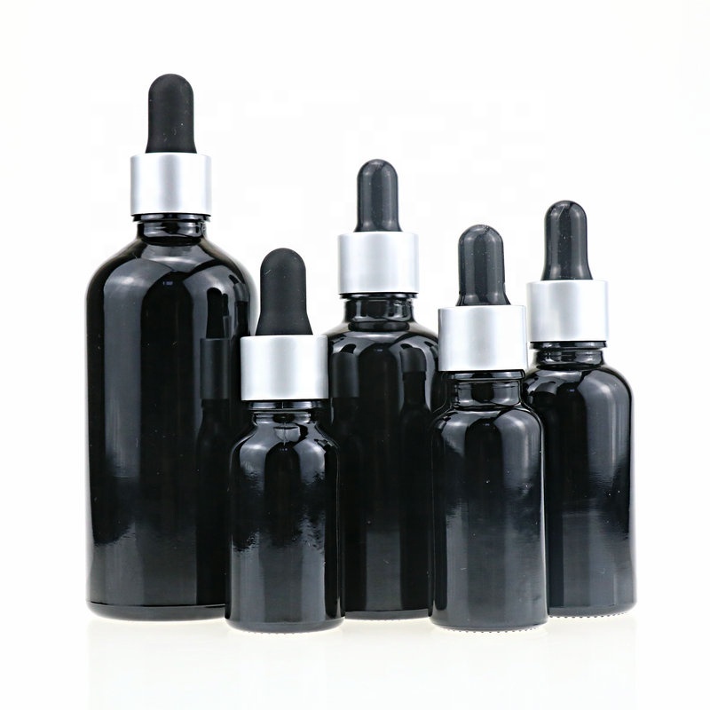 Luxury Frosted Glass Dropper Bottle Serum Bottle With Printing