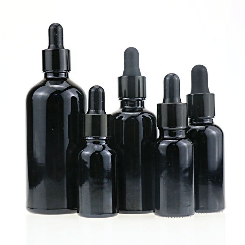 Luxury Frosted Glass Dropper Bottle Serum Bottle With Printing