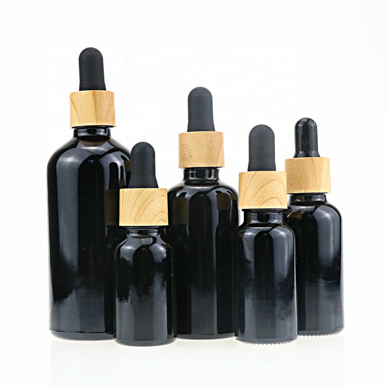 Luxury Frosted Glass Dropper Bottle Serum Bottle With Printing