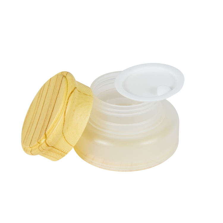 Luxury Hand Cream Jar Cosmetic Plastic Pet Body Cream Jar