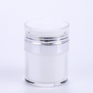 Luxury High Quality 50g Cosmetic Packing Acrylic Cream Jar with Pump Cover
