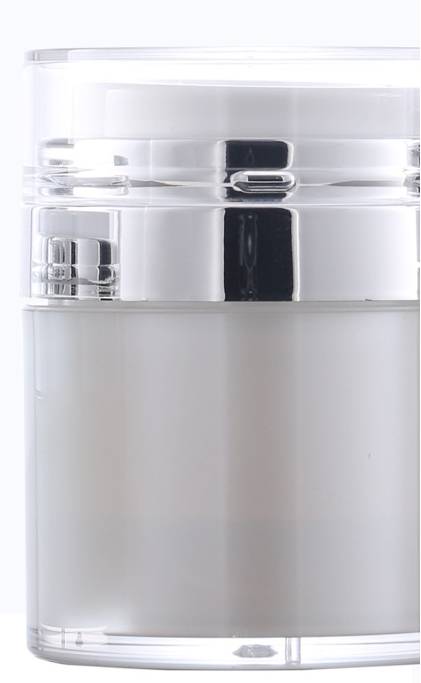 Luxury High Quality 50g Cosmetic Packing Acrylic Cream Jar with Pump Cover