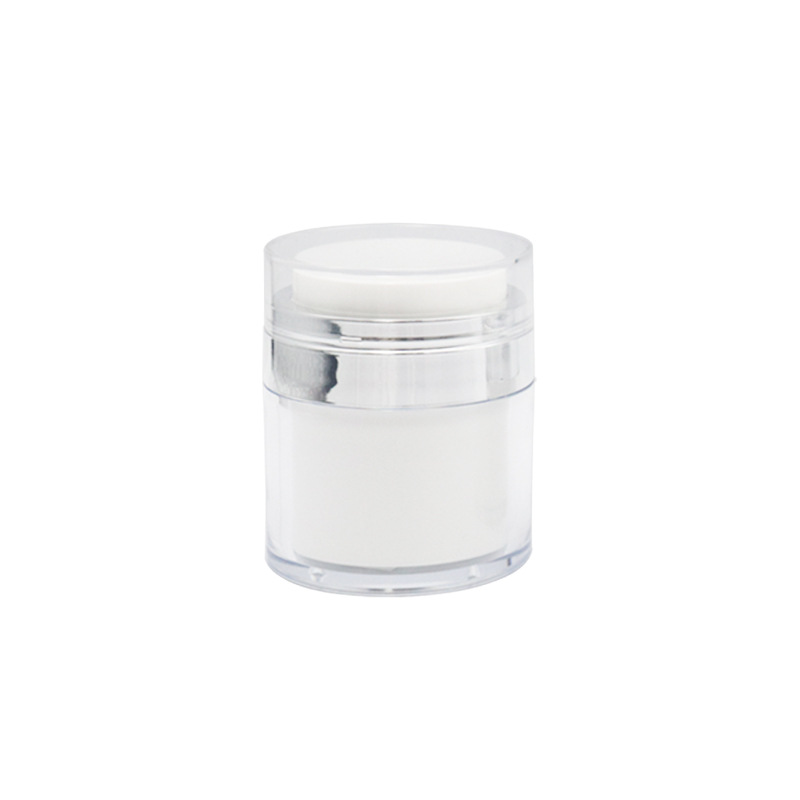 Luxury High Quality 50g Cosmetic Packing Acrylic Cream Jar with Pump Cover